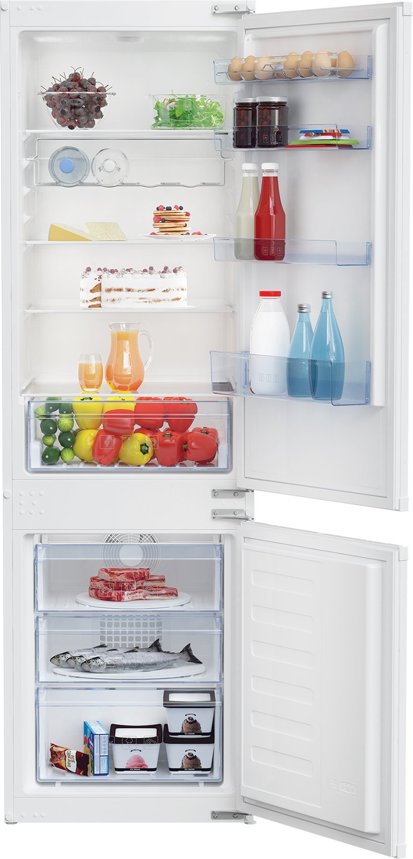 Beko freezer door left open on sale